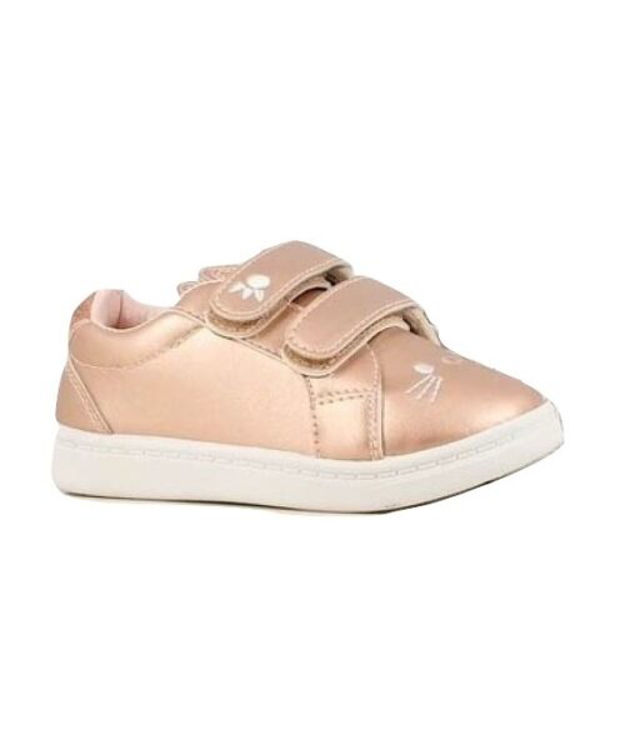 Picture of B311390- GIRLS’ GOLD CAT SNEAKERS